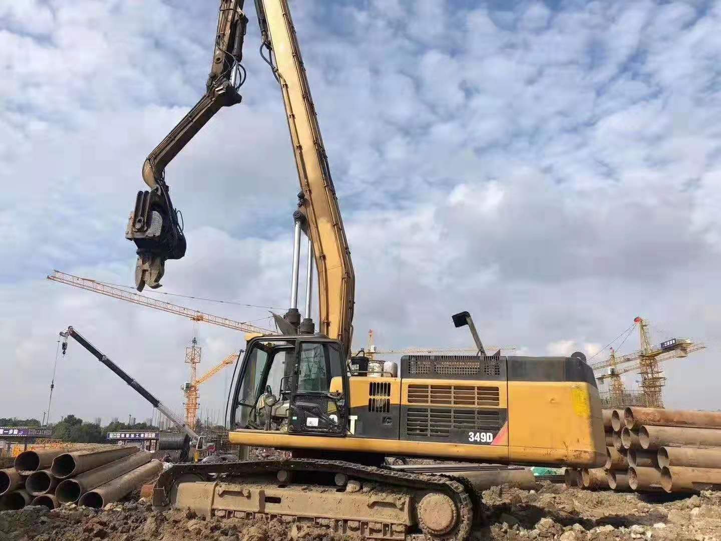 挖掘機(jī)打樁臂、打樁臂、挖掘機(jī)打樁臂廠家