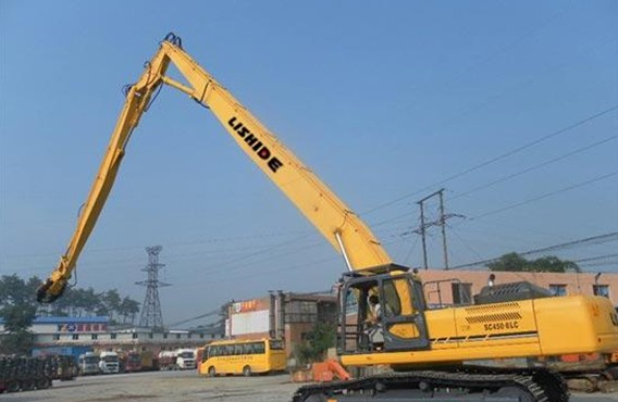 挖掘機拆樓臂、三段式加長臂、挖掘機拆樓臂廠家