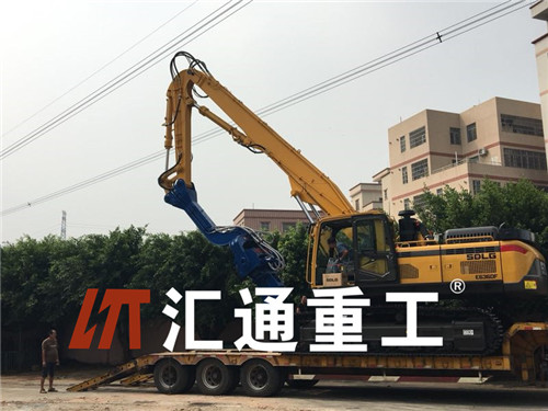 挖掘機(jī)打樁臂、打樁臂、打樁錘、挖掘機(jī)打樁臂廠家