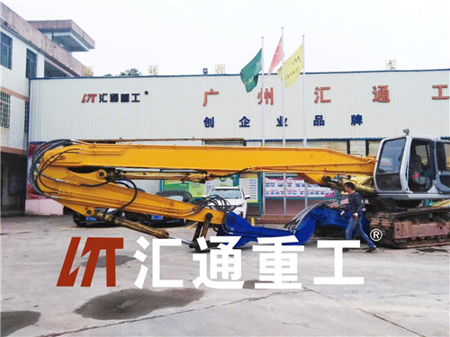 挖掘機(jī)打樁臂、打樁臂、打樁錘、挖掘機(jī)打樁臂廠家